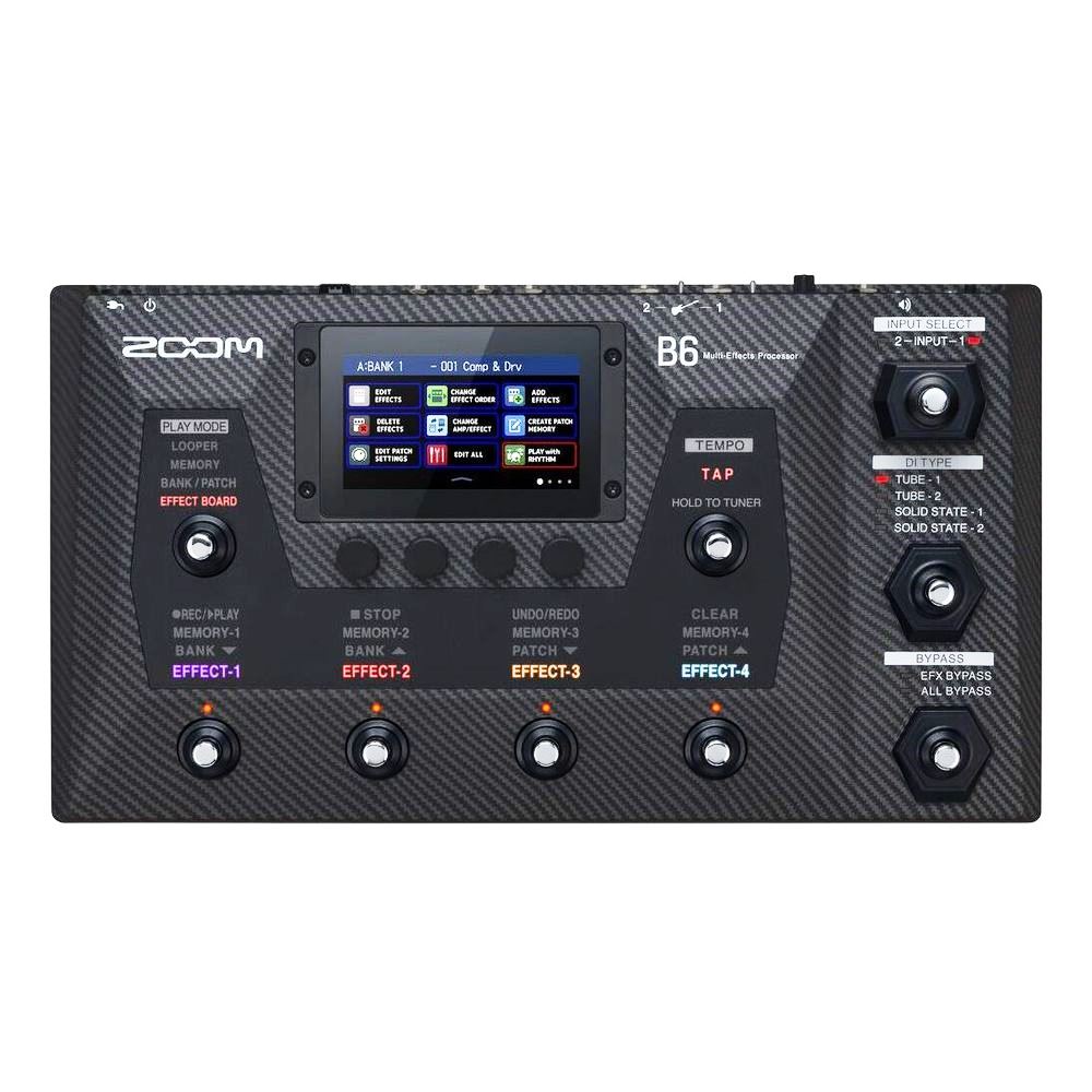 Zoom B6 Bass Multi-effects Processor