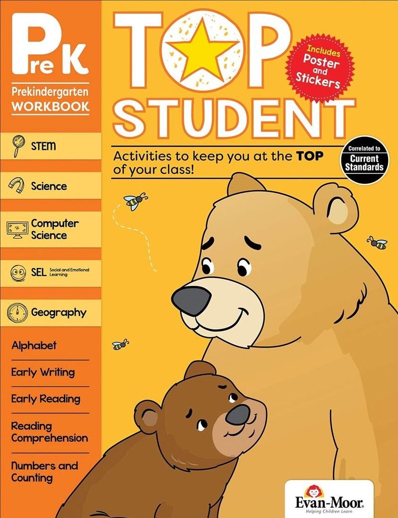Top Student, Grade Prek | Evan Moor Top Student, Grade Prek | Evan Moor
