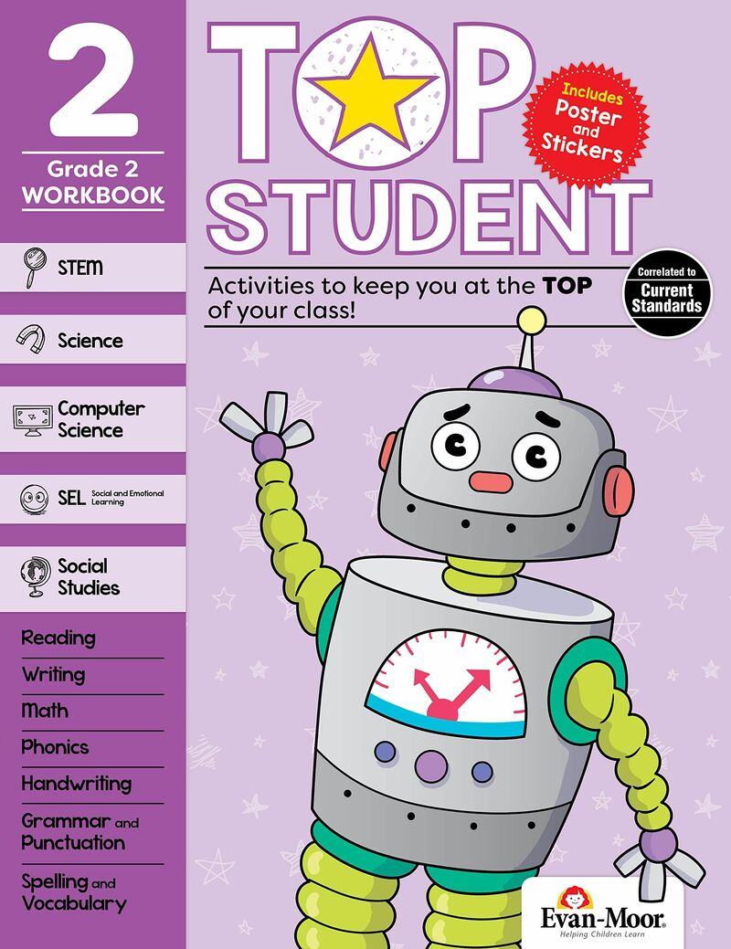 Top Student, Grade 2 | Evan Moor Top Student, Grade 2 | Evan Moor