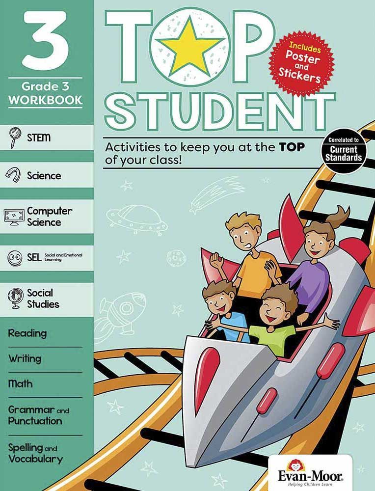Top Student, Grade 3 | Evan Moor Top Student, Grade 3 | Evan Moor