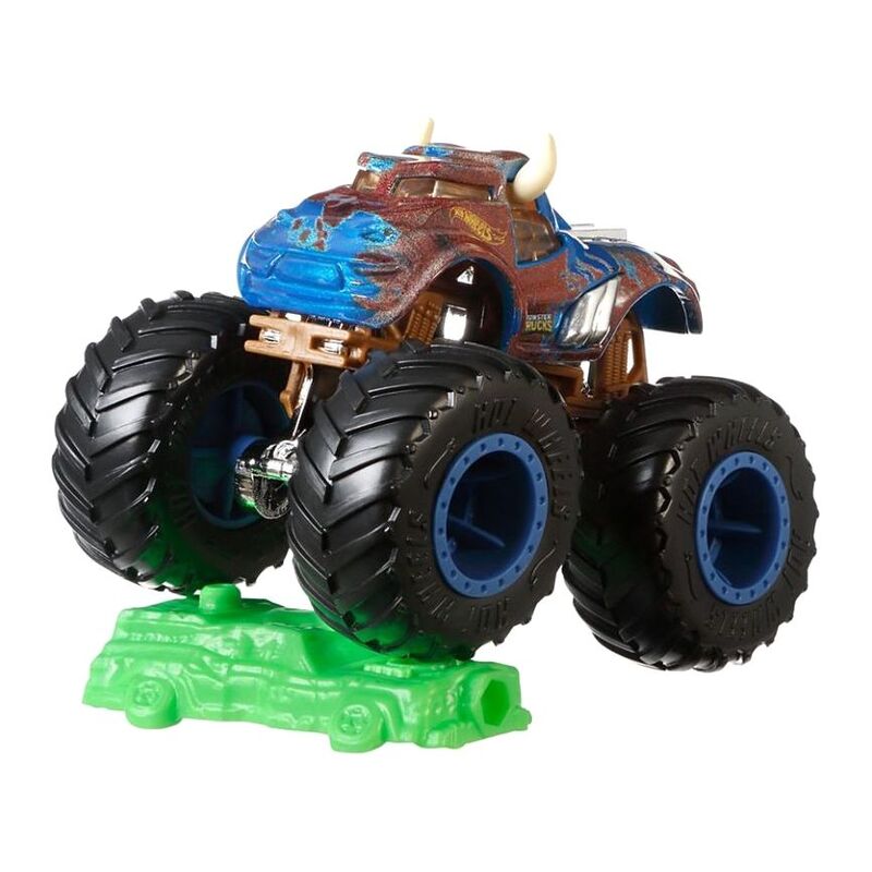 Mattel Hot Wheels 1.64 Basic Die-Cast Monster Trucks (Assortment - Includes 1) Mattel Hot Wheels 1.64 Basic Die-Cast Monster Trucks (Assortment - Includes 1)