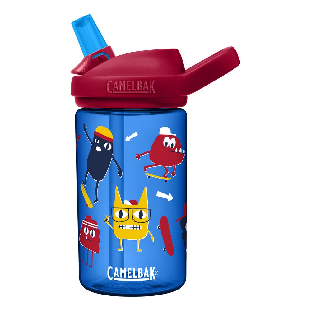 Camelbak Eddy + Kids 14oz Skate Monsters Water Bottle 410ml