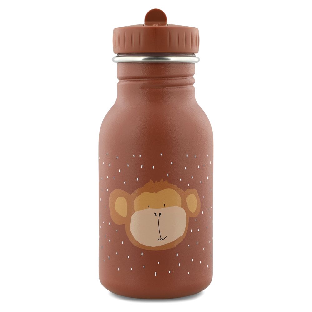 Trixie Mr Monkey Drink Bottle Brown 350ml