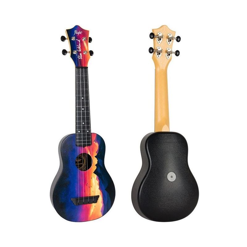 Flight Soprano Ukulele Elise Ecklund Sign TUSee Sunset