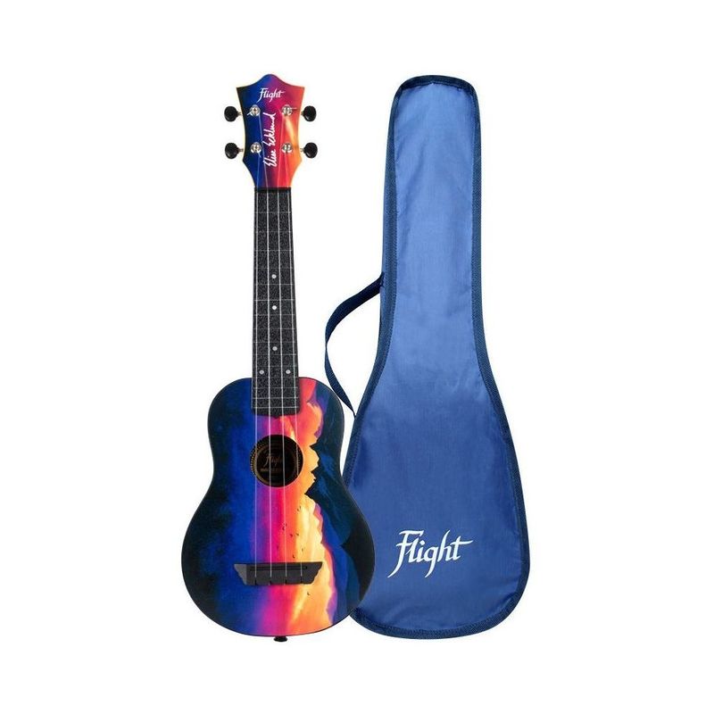 Flight Soprano Ukulele Elise Ecklund Sign TUSee Sunset Flight Soprano Ukulele Elise Ecklund Sign TUSee Sunset