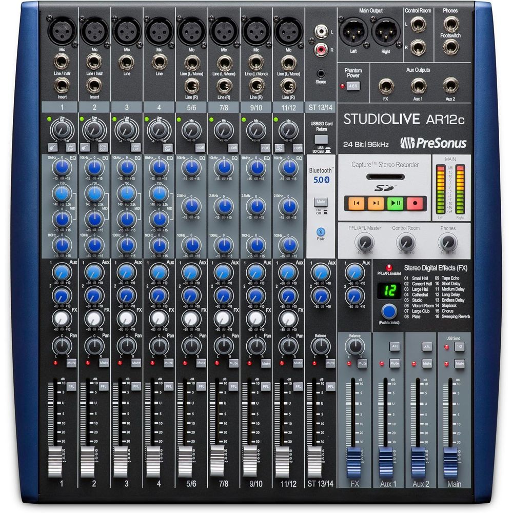 Presonus Studiolive AR12C with USB Type-C