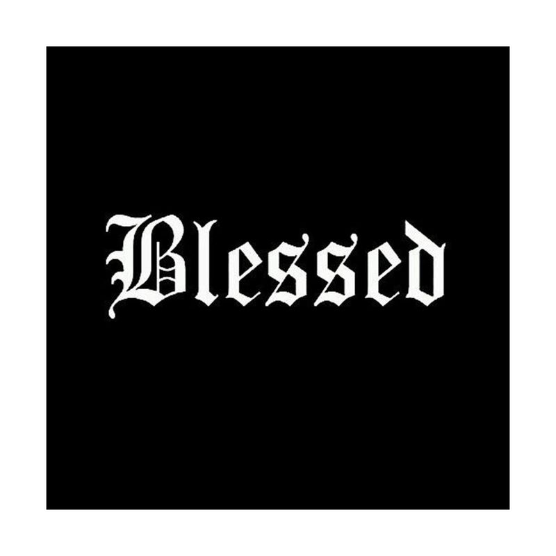 Three Monkeys Concepts Blessed Sticker