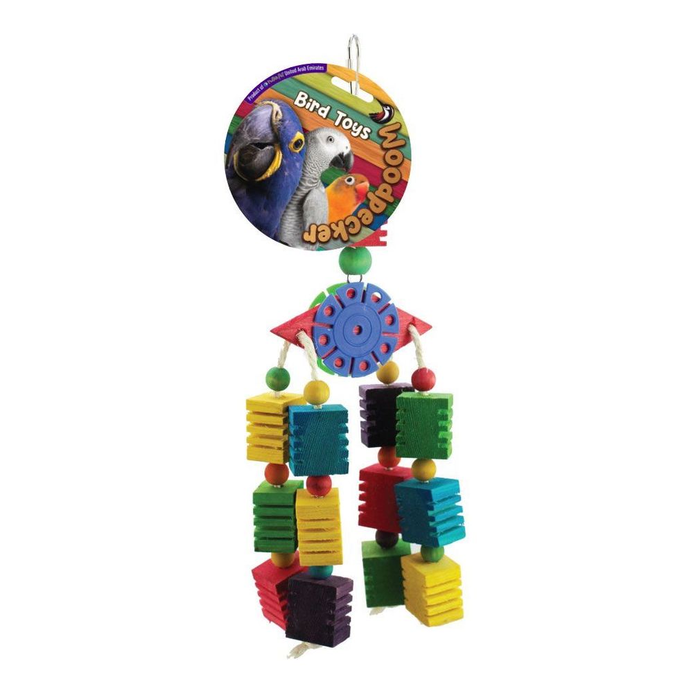 Nutrapet Woodpecker Bird Toy The Third Eye 36 x 12 cm