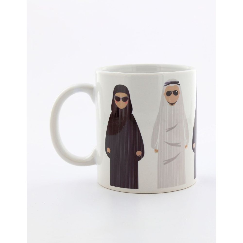 Bumble & Mouse Citizen Couples Christmas White Mug