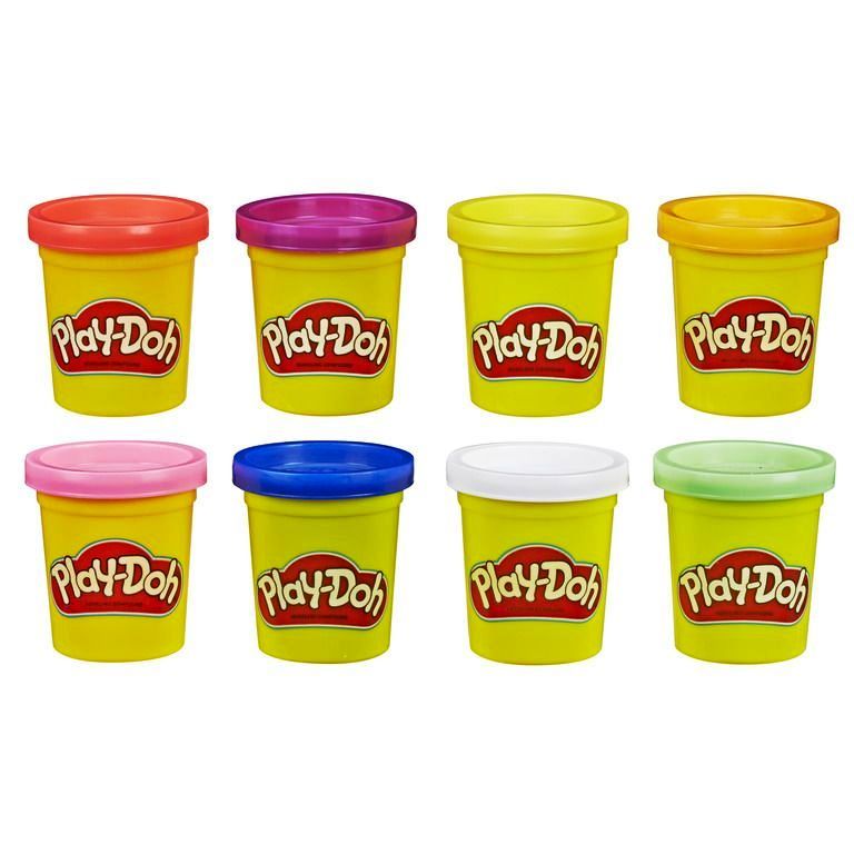 Play Doh 8 Pack Rainbow