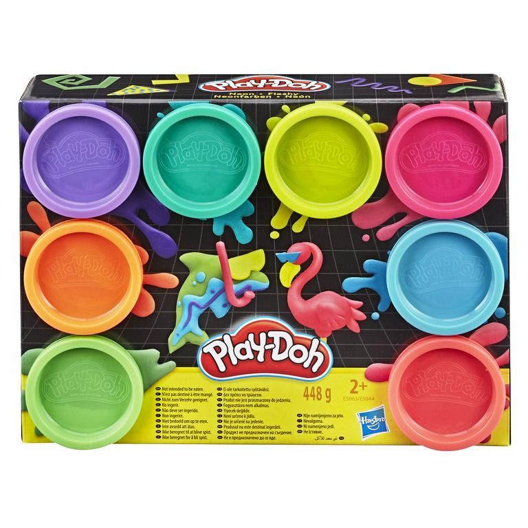 Play Doh 8 Pack Neon