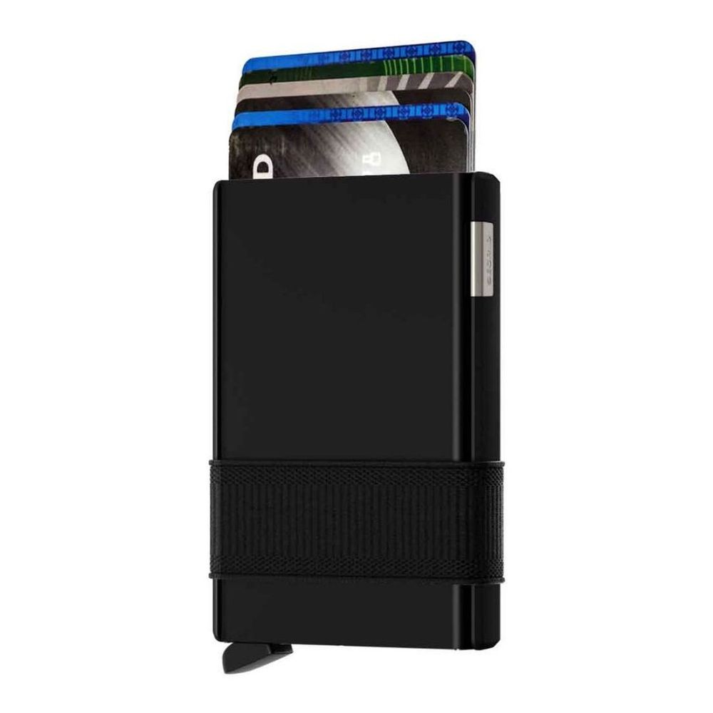 Secrid Cardslide - Aluminum - Black