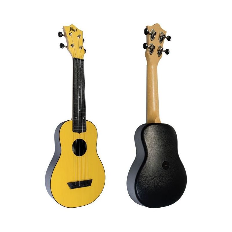 Flight Travel Soprano Ukulele Yellow TUS35YW