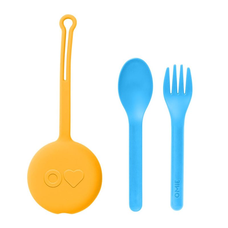 Omielife Utensil + Holder Set Sunshine Omielife Utensil + Holder Set Sunshine
