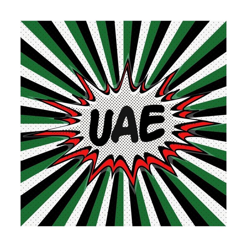 Three Monkeys Concepts UAE Hype Sticker