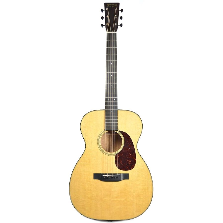 Martin 00-18 Acoustic Guitar - Spruce Top / Mahogany Back and Sides - Natural (Includes Hardshell Case)