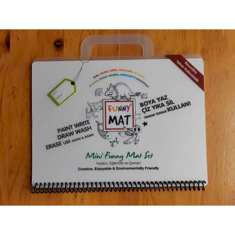 Funny Mat Activity Placemat Mini Travel Set