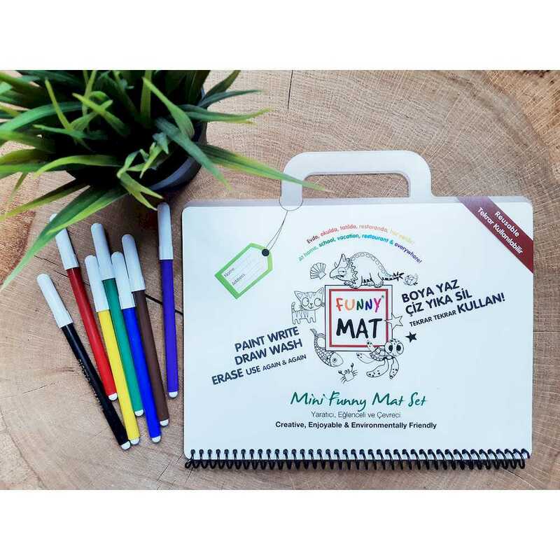 Funny Mat Activity Placemat Mini Travel Set