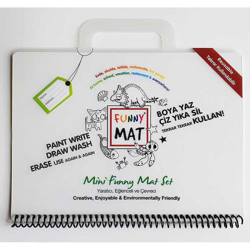 Funny Mat Activity Placemat Mini Travel Set