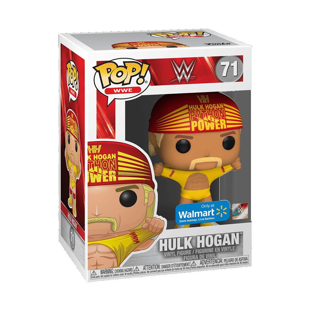 Funko Pop! WWE Wrestlemania 3 Hulk Hogan MEFFC Exclusive 3.75-Inch Vinyl Figure