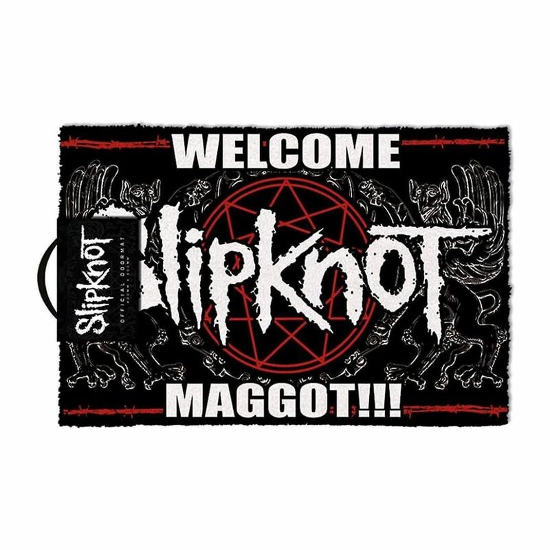 Pyramid International Slipknot Welcome Maggot Doormat (60 x 40 cm) Pyramid International Slipknot Welcome Maggot Doormat (60 x 40 cm)
