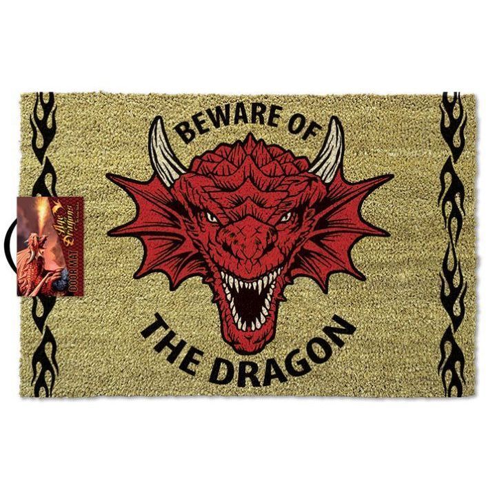 Pyramid International Anne Stokes Beware of The Dragon Doormat (60 x 40 cm) Pyramid International Anne Stokes Beware of The Dragon Doormat (60 x 40 cm)