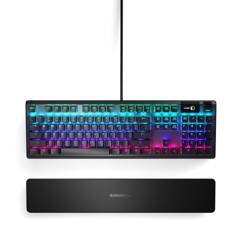 SteelSeries Apex 5 Hybrid Mechanical Gaming Keyboard - Hybrid Mechanical RGB Switch (US English)