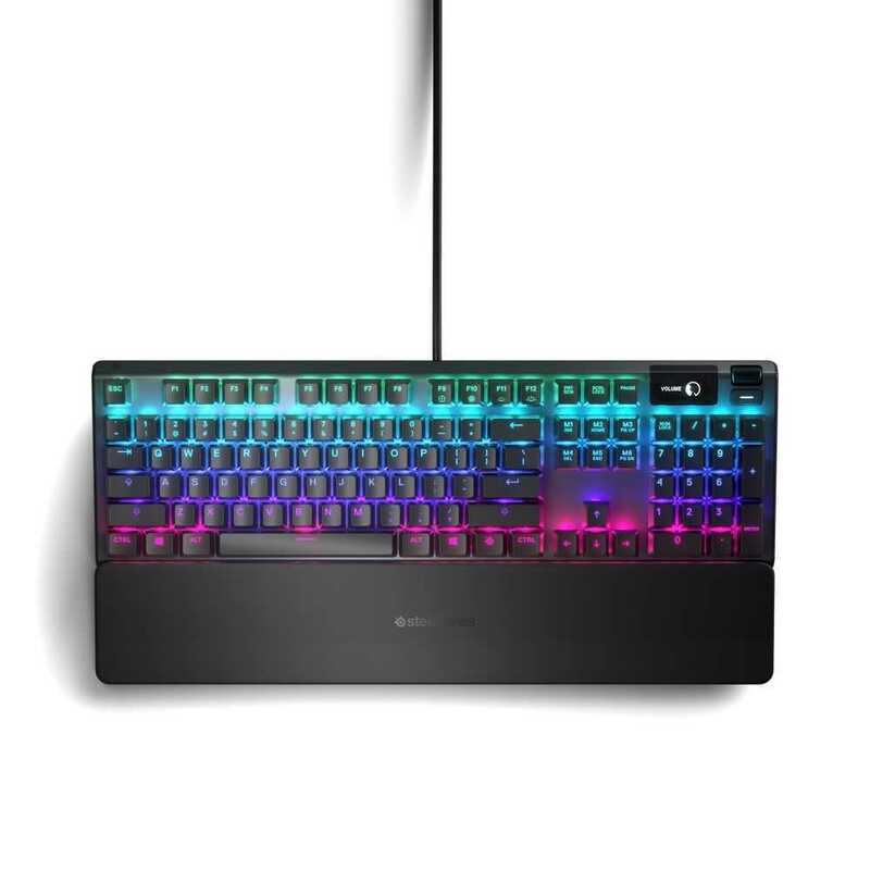 SteelSeries Apex 5 Hybrid Mechanical Gaming Keyboard - Hybrid Mechanical RGB Switch (US English) SteelSeries Apex 5 Hybrid Mechanical Gaming Keyboard - Hybrid Mechanical RGB Switch (US English)