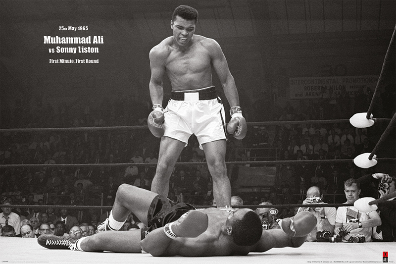 Muhammad Ali Vs. Liston Landscape Maxi Poster (61 x 91.5 cm)