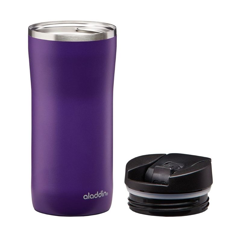 Aladdin Mocca Thermavac Leak-Lock Stainless Steel Mug Violet Purple 350ml