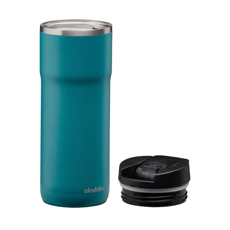 Aladdin Java Thermavac Leak-Lock Stainless Steel Mug Aqua Blue 470ml