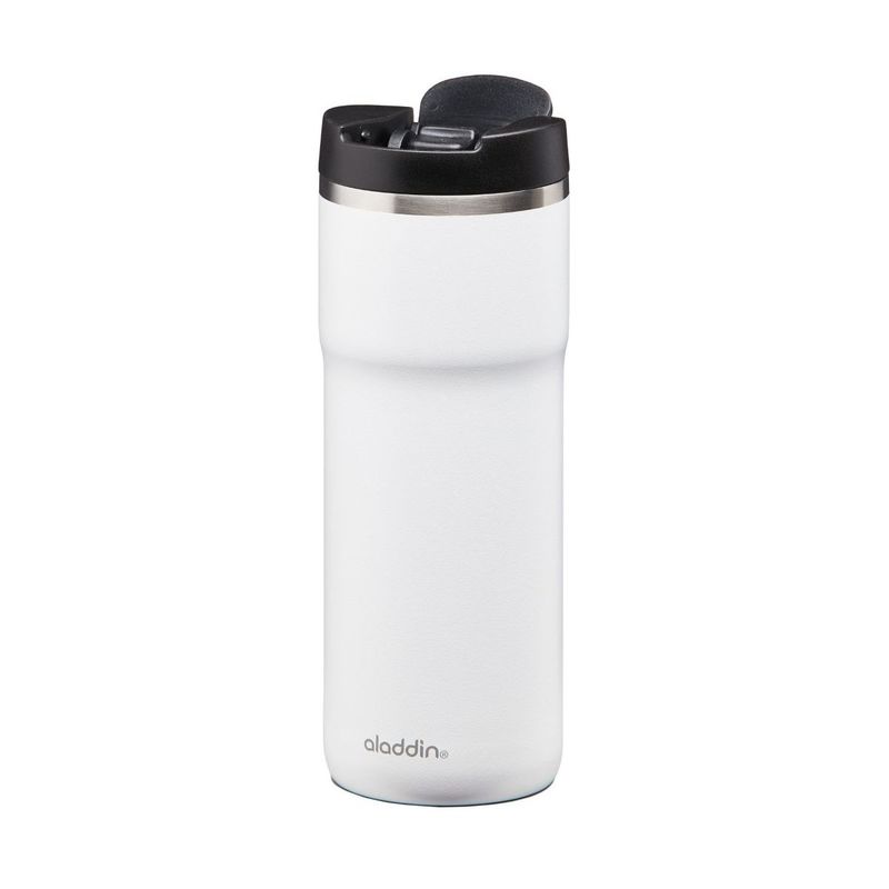 Aladdin Java Thermavac Leak-Lock Stainless Steel Mug Snowflake White 470ml