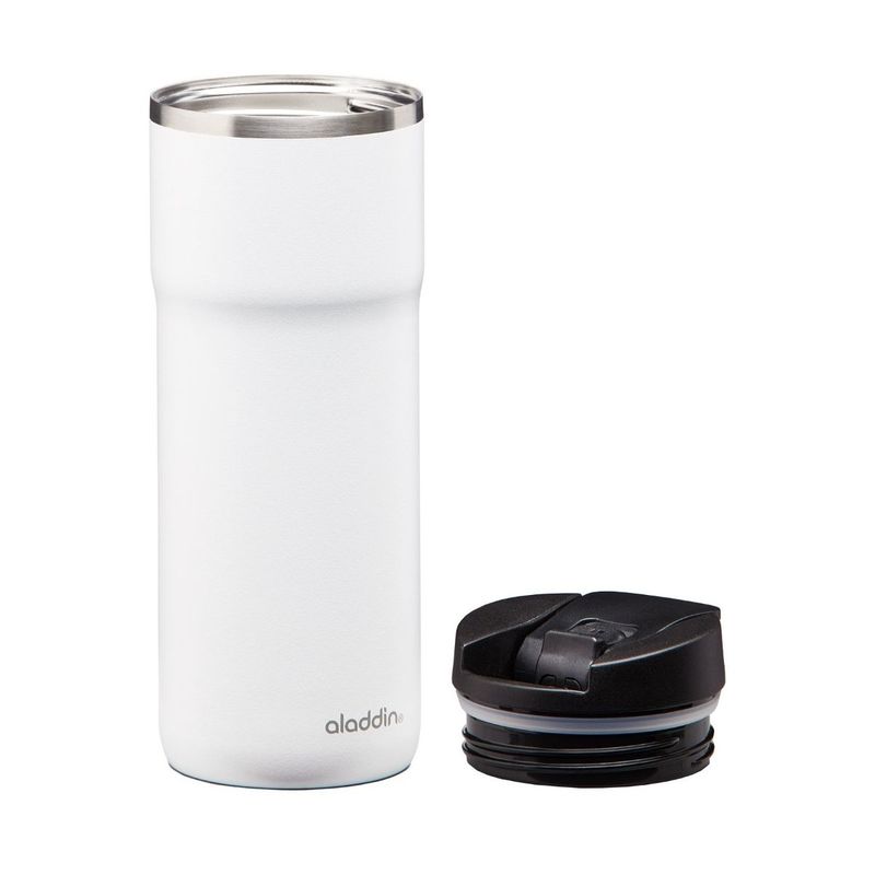 Aladdin Java Thermavac Leak-Lock Stainless Steel Mug Snowflake White 470ml