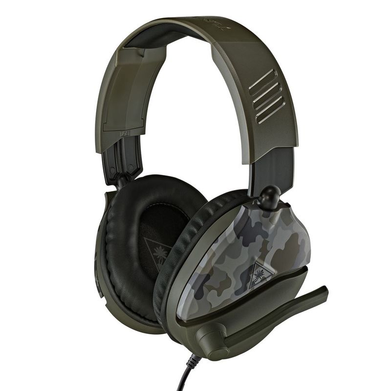 Turtle Beach Recon 70 Green Camo Multi-Platform Gaming Headset