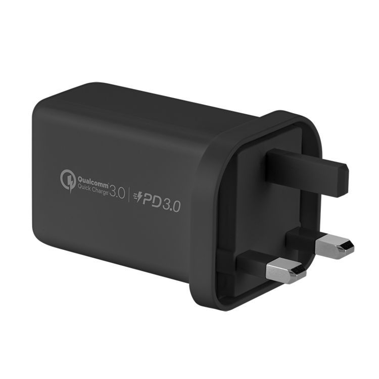 Momax OnePlug 65W 3-Port GAN Charger Black