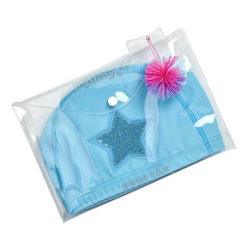 Bling2O Swimming Cap Blue Rhinestone Star