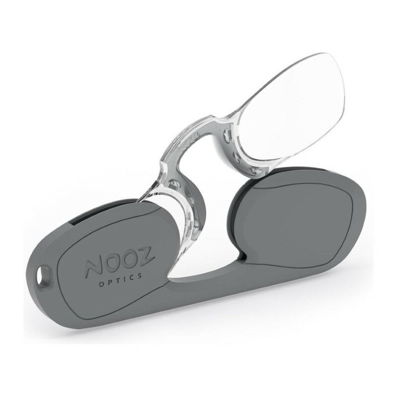Nooz Original Rectangular Reading Glasses Grey (+2 Perscription) Nooz Original Rectangular Reading Glasses Grey (+2 Perscription)