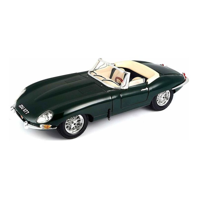 BBurago Jaguar E Type Cabrio 1961 1.18 Scale Die-Cast Model BBurago Jaguar E Type Cabrio 1961 1.18 Scale Die-Cast Model