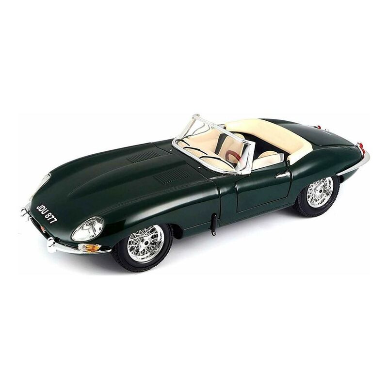 BBurago Jaguar E Type Cabrio 1961 1.18 Scale Die-Cast Model