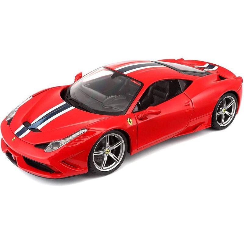 Bburago Ferrari 458 Speciale Race And Play Collection Die-Cast Model 1.18 Scale Bburago Ferrari 458 Speciale Race And Play Collection Die-Cast Model 1.18 Scale