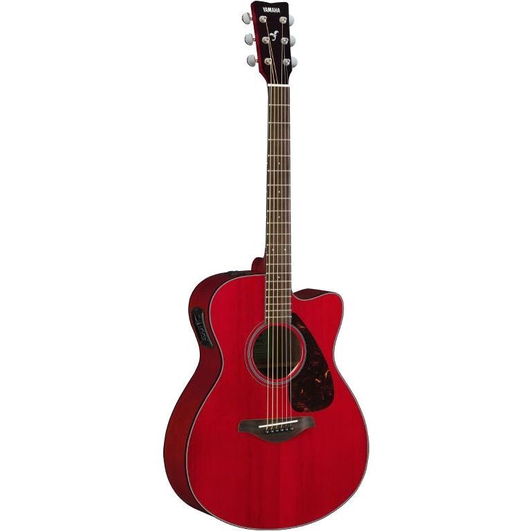 Yamaha FSX-800C Concert Acoustic-Electric Guitar with Cutaway Ruby Red Yamaha FSX-800C Concert Acoustic-Electric Guitar with Cutaway Ruby Red