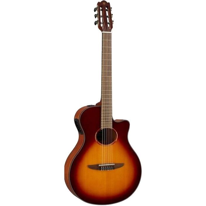 Yamaha NTX1 Nylon String Acoustic-Electric Guitar - Sandburst