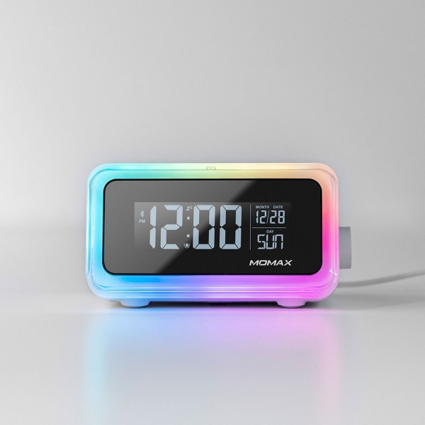 Momax Q. Clock 2 Digital Clock with Wireless Charger Momax Q. Clock 2 Digital Clock with Wireless Charger