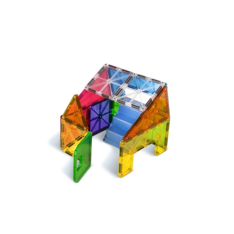 Magna-Tiles House 28 Piece Magnetic Building Set