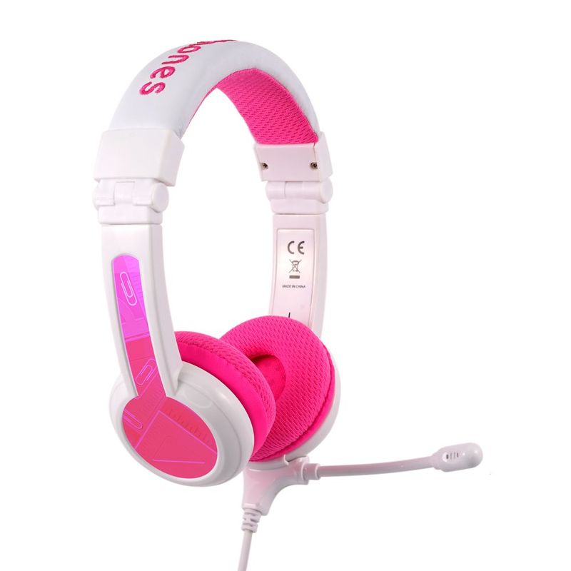 BuddyPhones School Plus Headphones - Pink BuddyPhones School Plus Headphones - Pink