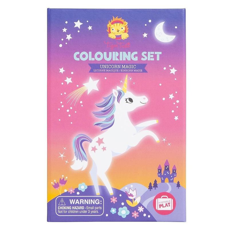 Tiger Tribe Colouring Set Unicorn Magic Tiger Tribe Colouring Set Unicorn Magic