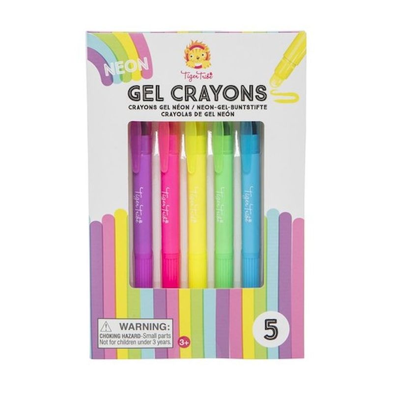 Tiger Tribe Neon Gel Crayons Tiger Tribe Neon Gel Crayons