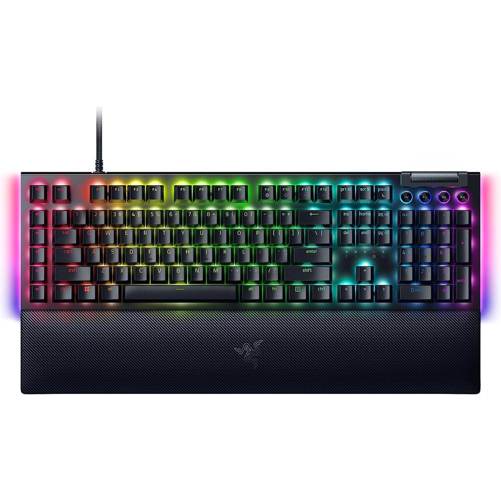 Razer BlackWidow V4 Mechanical Gaming Keyboard - Yellow Switch - Razer Chroma RGB - (US English)