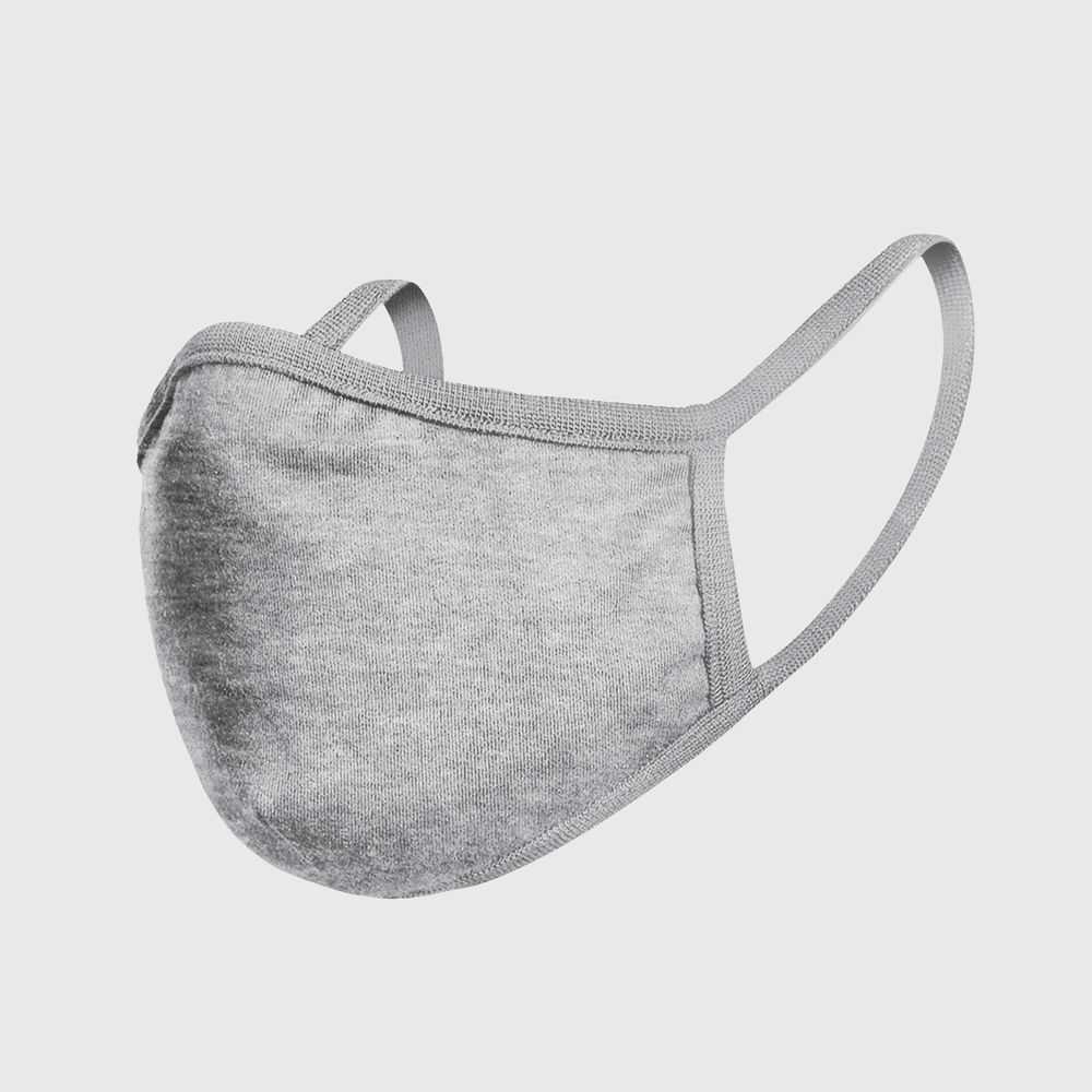 Mister Tee Fashion Unisex Face Mask Heather Grey