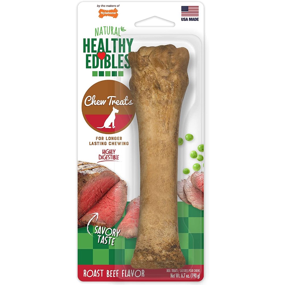 Nylabone Healthy Edible Roast Beef Bl - Souper
